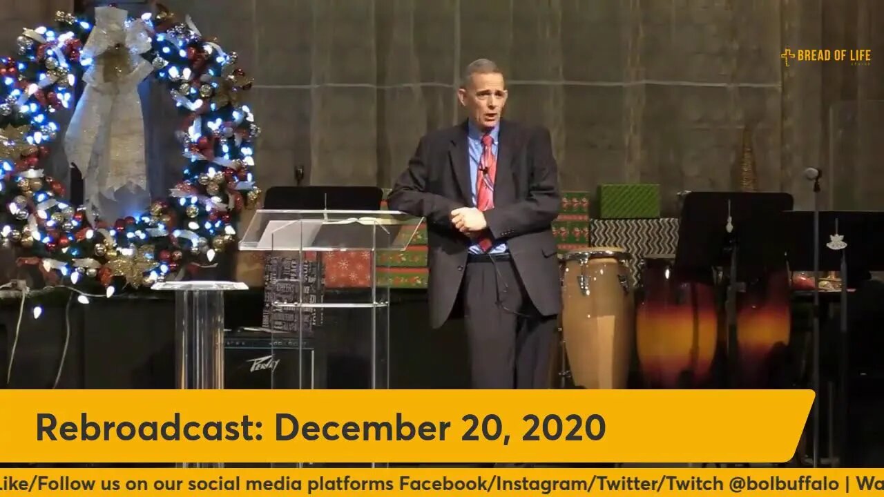 Rebroadcast: Pastor Frank Montileone "Peace of God" (Dec 20, 2020)