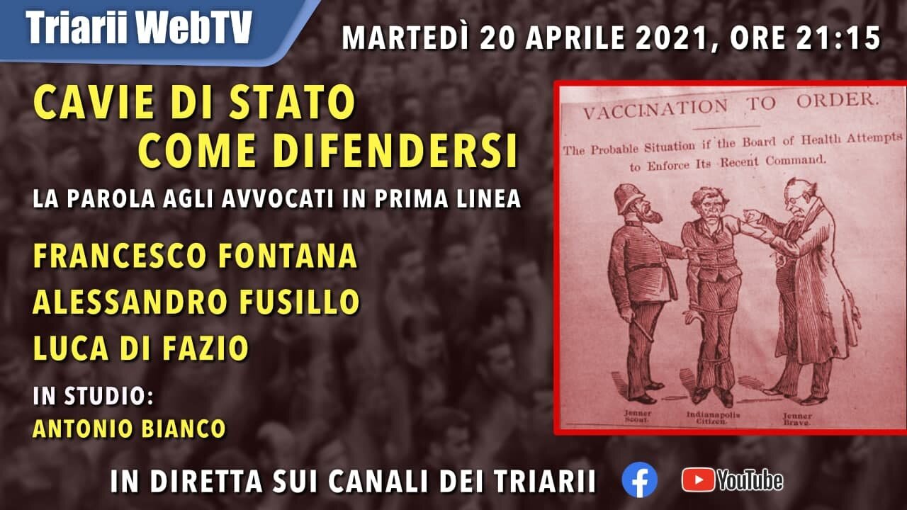 CAVIE DI STATO, COME DIFENDERSI. FRANCESCO FONTANA, ALESSANDRO FUSILLO, LUCA DI FAZIO