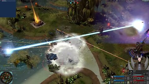 Rutank, ZZeraf vs autumnflame, stigma8113 || Dawn of War 2: Elite Mod