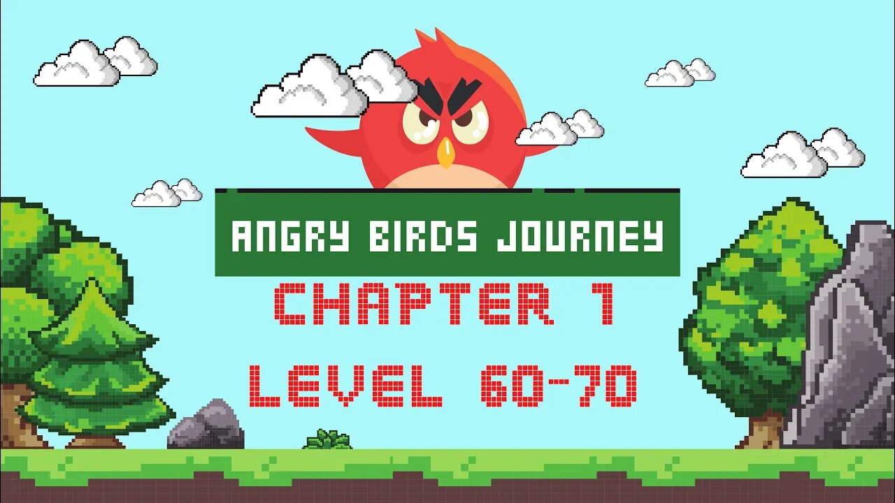 Angry Birds Journey -CHAPTER 1-ANCIENT RUINS- LEVEL 60-70 - Gameplay Walkthrough