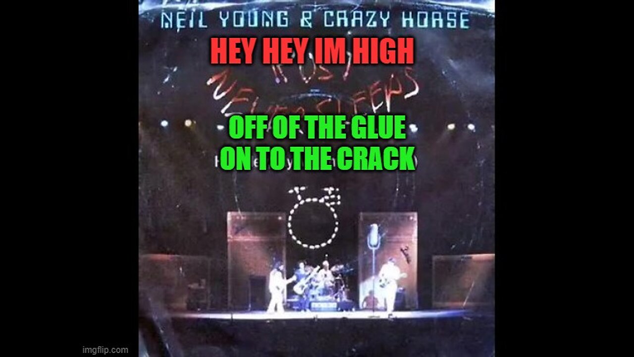 Hey Hey Im High (off of the glue on to the crack) (parody)