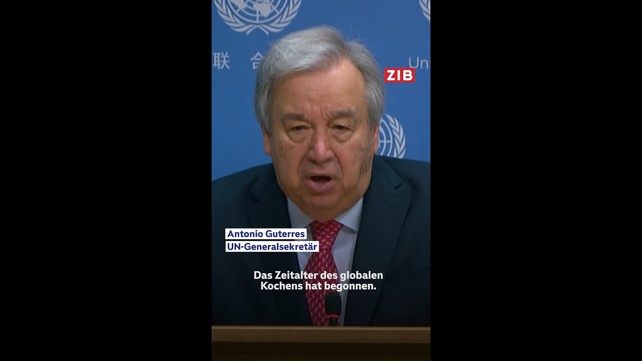 UN-Generalsekretär, Antonio Guterres