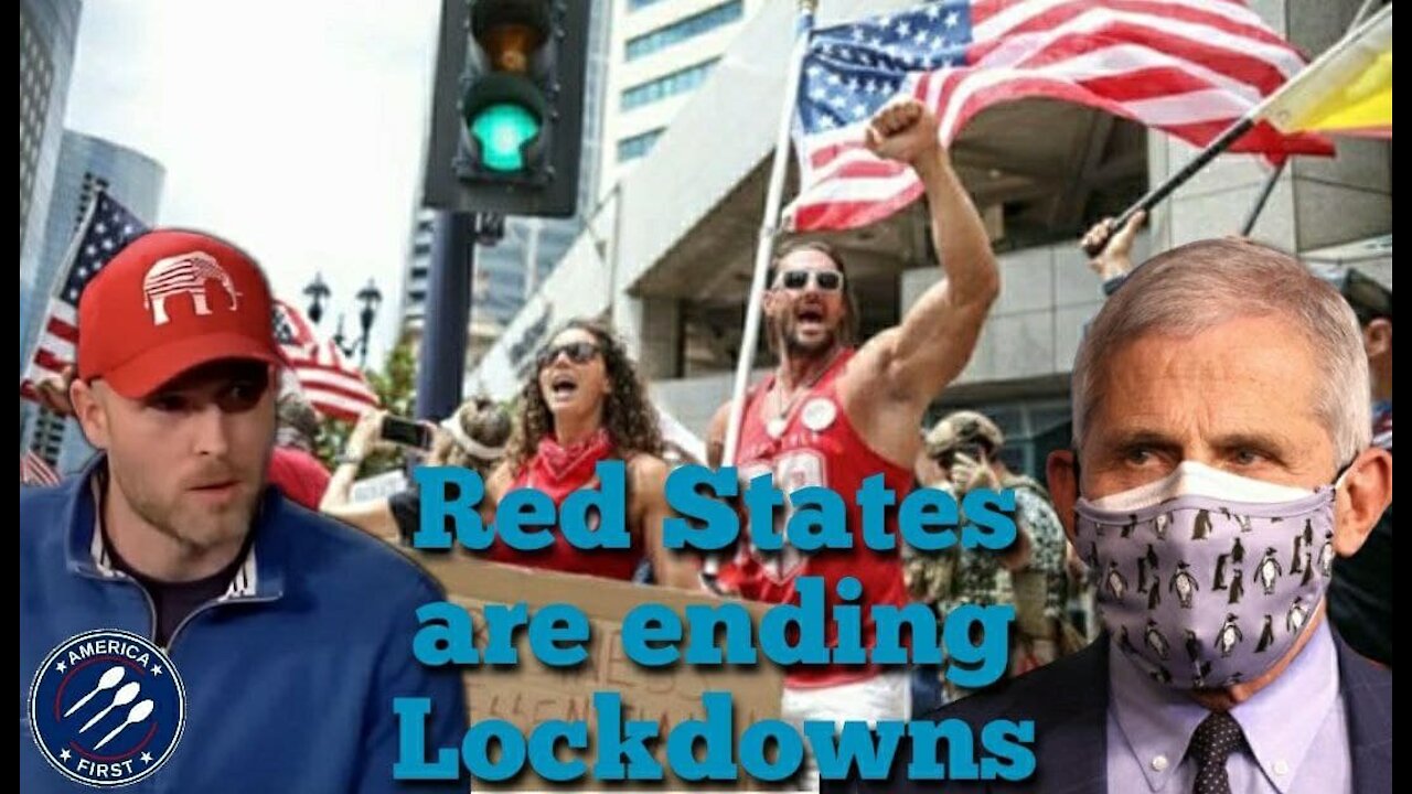 Vincent James || Red States are ending the Lockdowns & Fauci doesn't like that