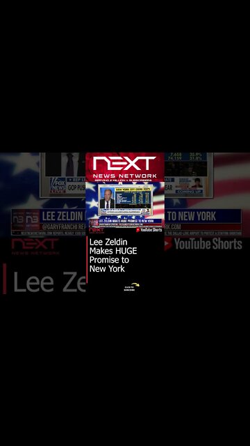 Lee Zeldin Makes HUGE Promise to New York #shorts