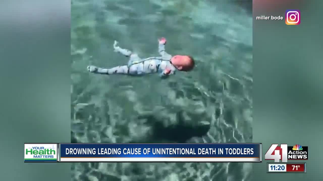 Drowning is the leading cause of unintentional toddler deaths