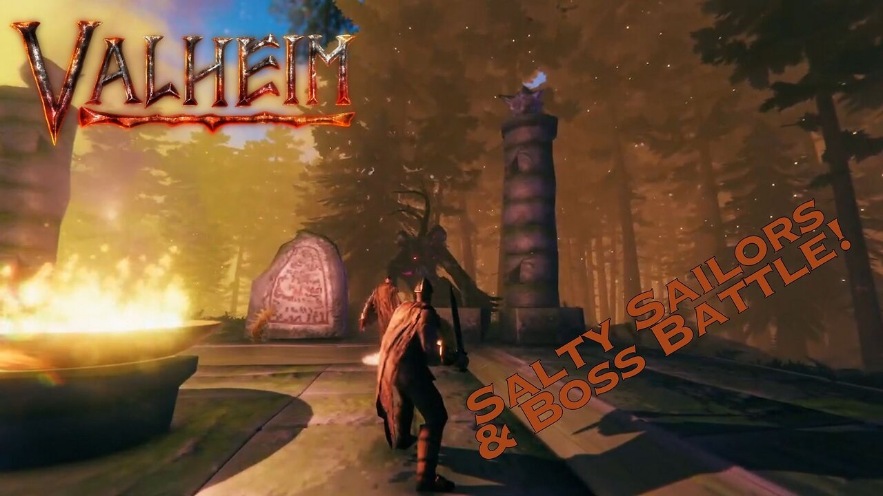 Valheim Ep. 2: Salty Sailors and Boss Battle!