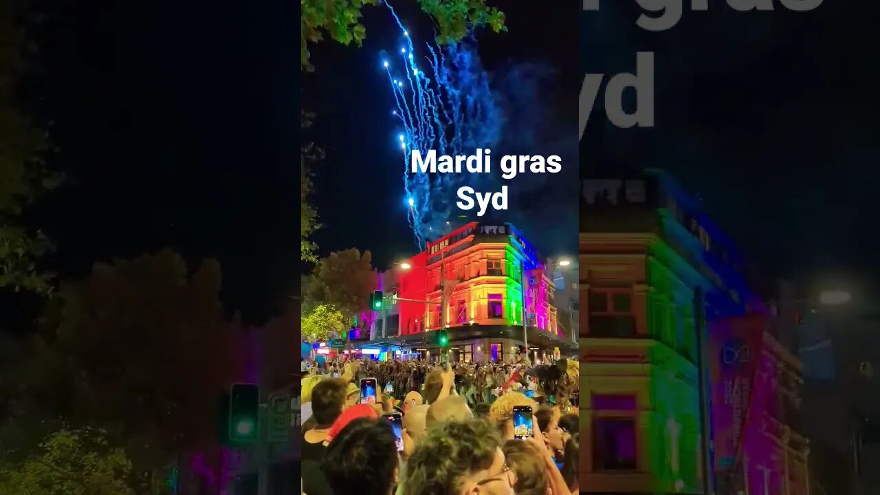 Mardi gras #shorts #short #event #gaypride #mardigras #sydney #australia #2023 #beautiful #travel