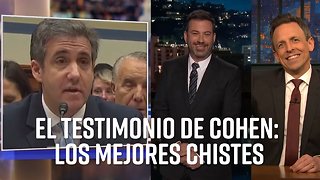 Los cómicos se ríen de los testimonios de Cohen