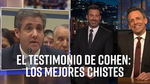 Los cómicos se ríen de los testimonios de Cohen