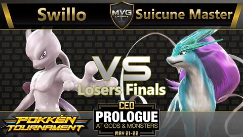 Swillo (Mewtwo) vs. Circa|Suicune Master (Suicune) - Pokkén Losers Finals - CEO Prologue