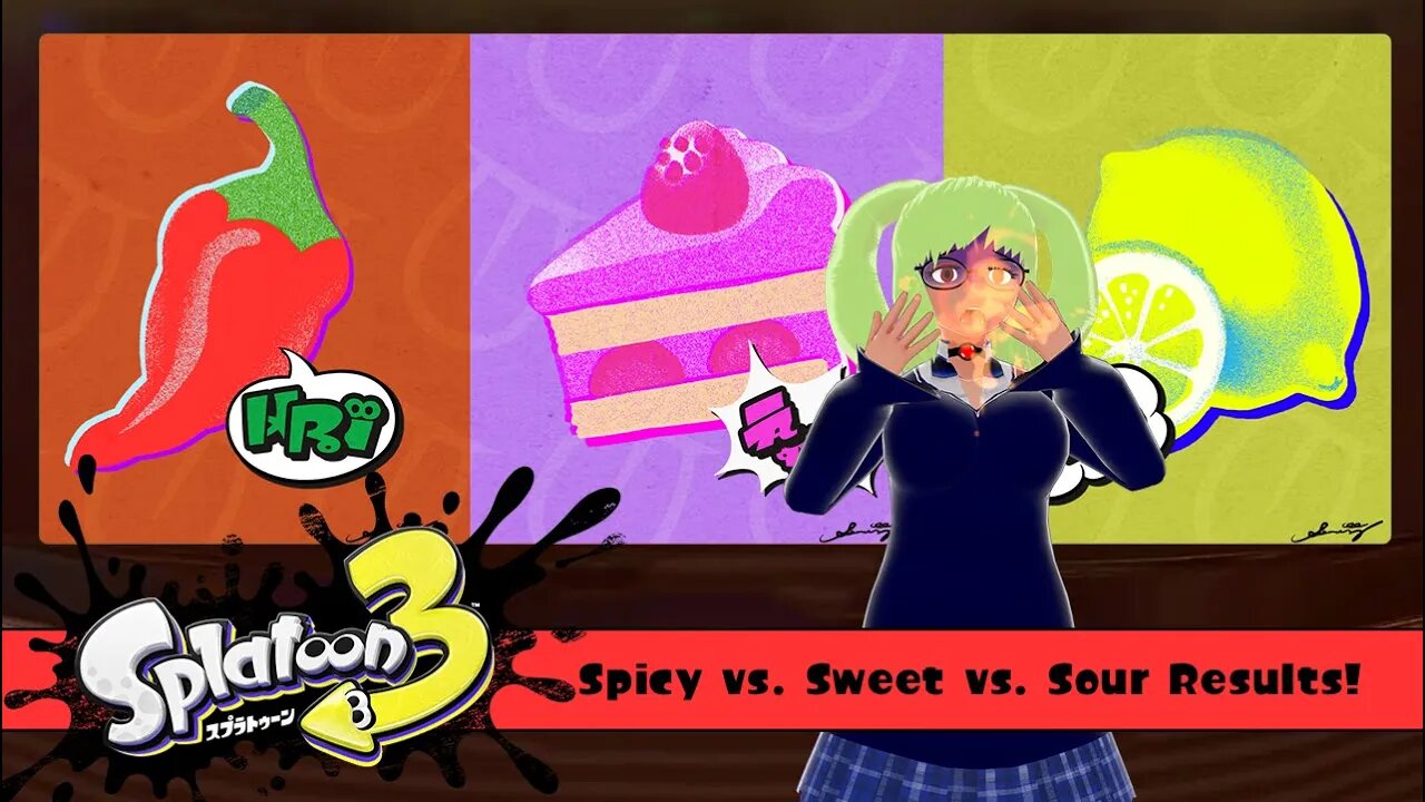 [Splatoon 3 (Splatfest)] Spicy Vs. Sweet vs. Sour Final Results!