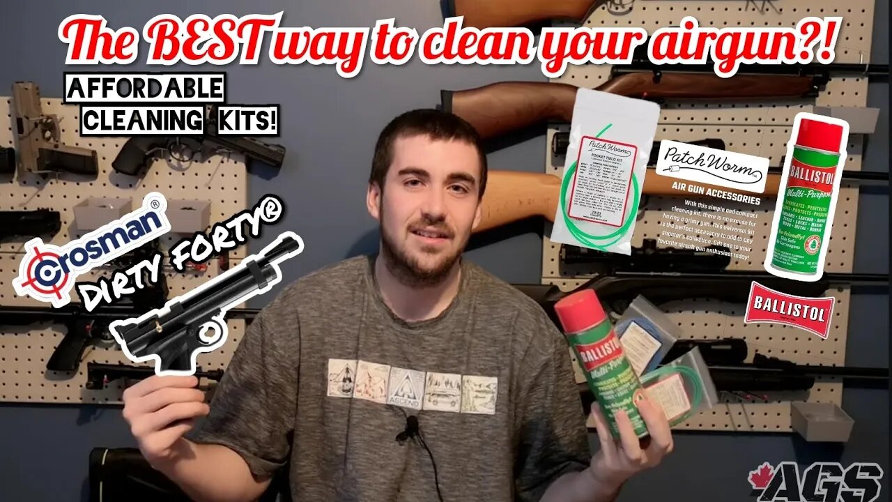 The best way to clean your airgun barrel?!// The Patchworm kit & Ballistol CLP (2240 First Cleaning)