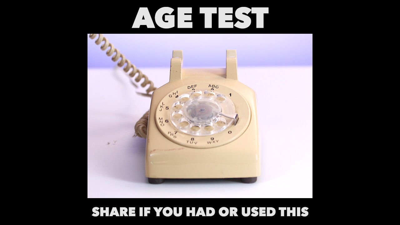 Age test rotary phone [GMG Originals]