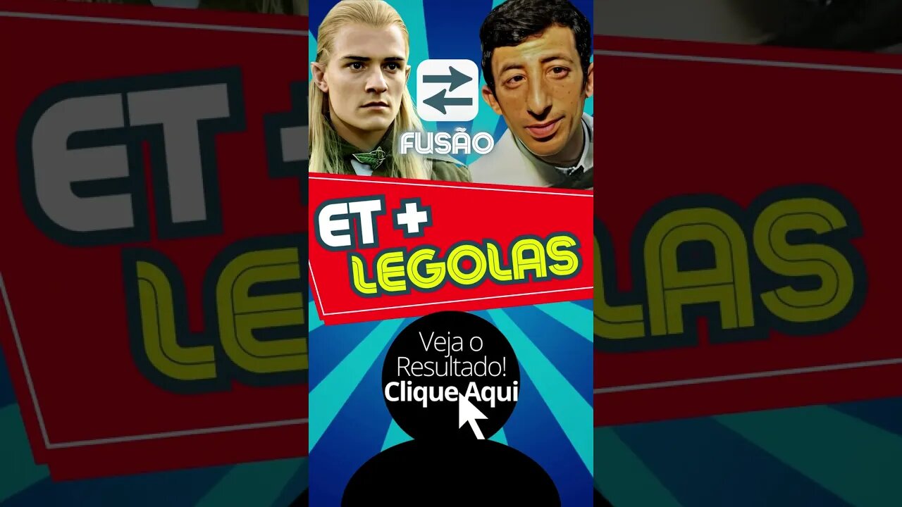 ET e Legolas Fusão! #shorts