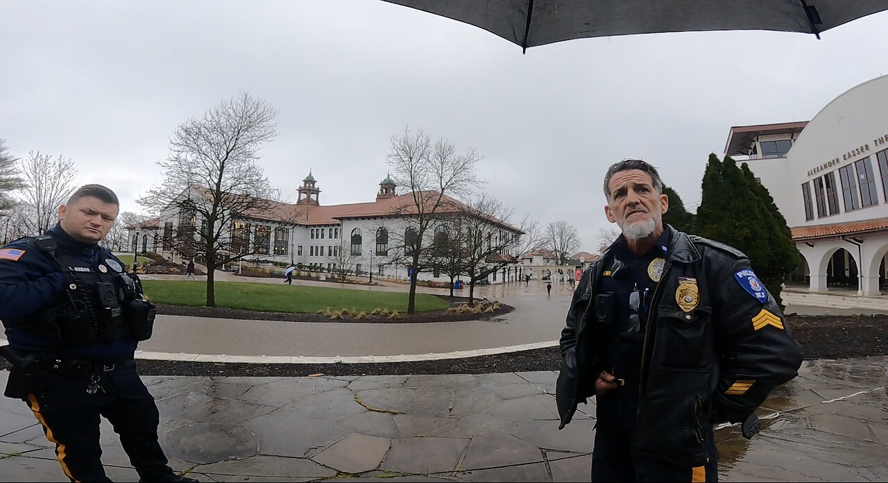 Montclair University: Sinner Cusses Me Out, Several Students Approach Me And Ask Me Questions, Police Sergeant Shares With Me How He Became A Born Again Christian Last Year