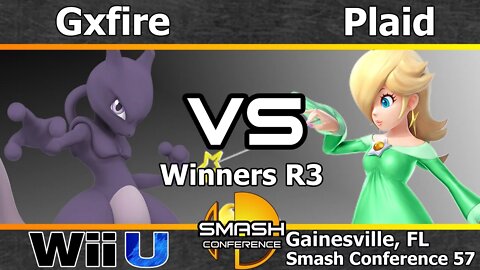 GxFire (Mewtwo) vs. Plaid (Rosalina) - Winners R3 - SC57