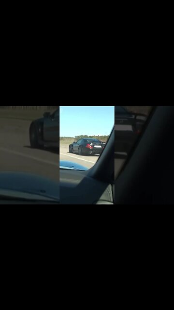 Chevrolet Corvette ZR1 brutalized by Mercedes SL65 AMG Black Series V12 BiTurbo #vette #corvette