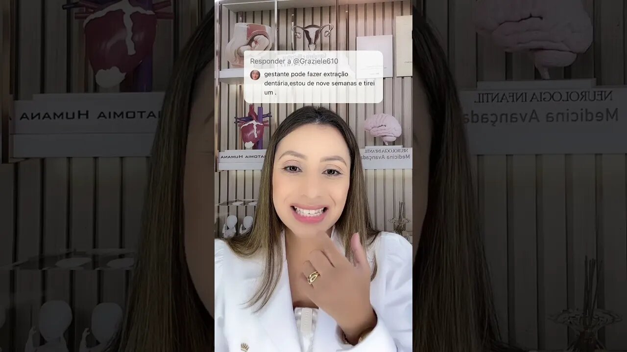 Gestante pode fazer extração de dente estou com nove semanas?