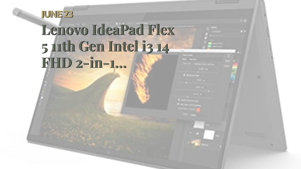 Lenovo IdeaPad Flex 5 11th Gen Intel i3 14 FHD 2-in-1 Convertible Laptop (8GB512GB SDDWin11O...