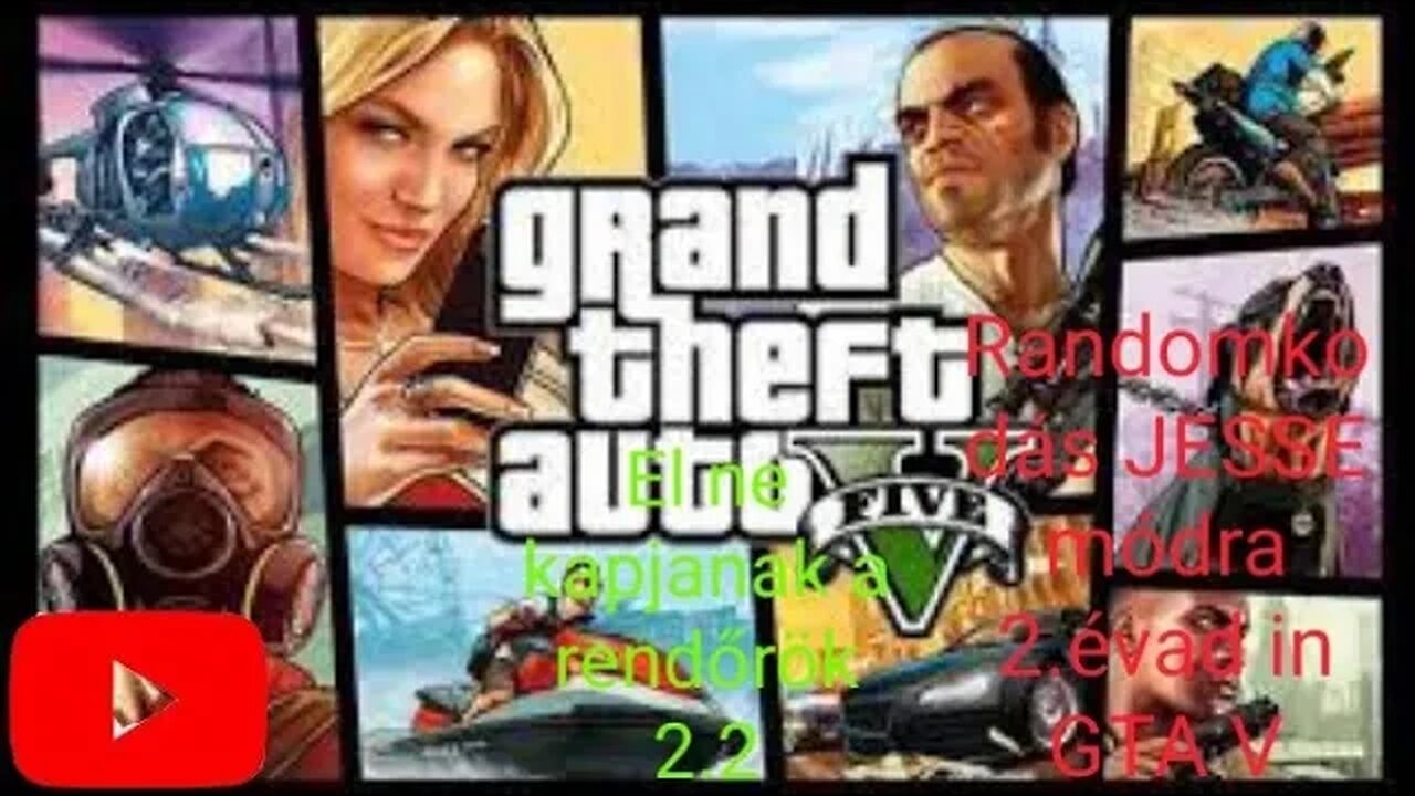 Don't get caught by the police! Randomization JESSE mode in GTA V 2.2