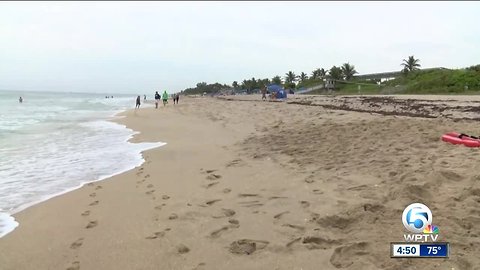 Rip current risks for local beaches