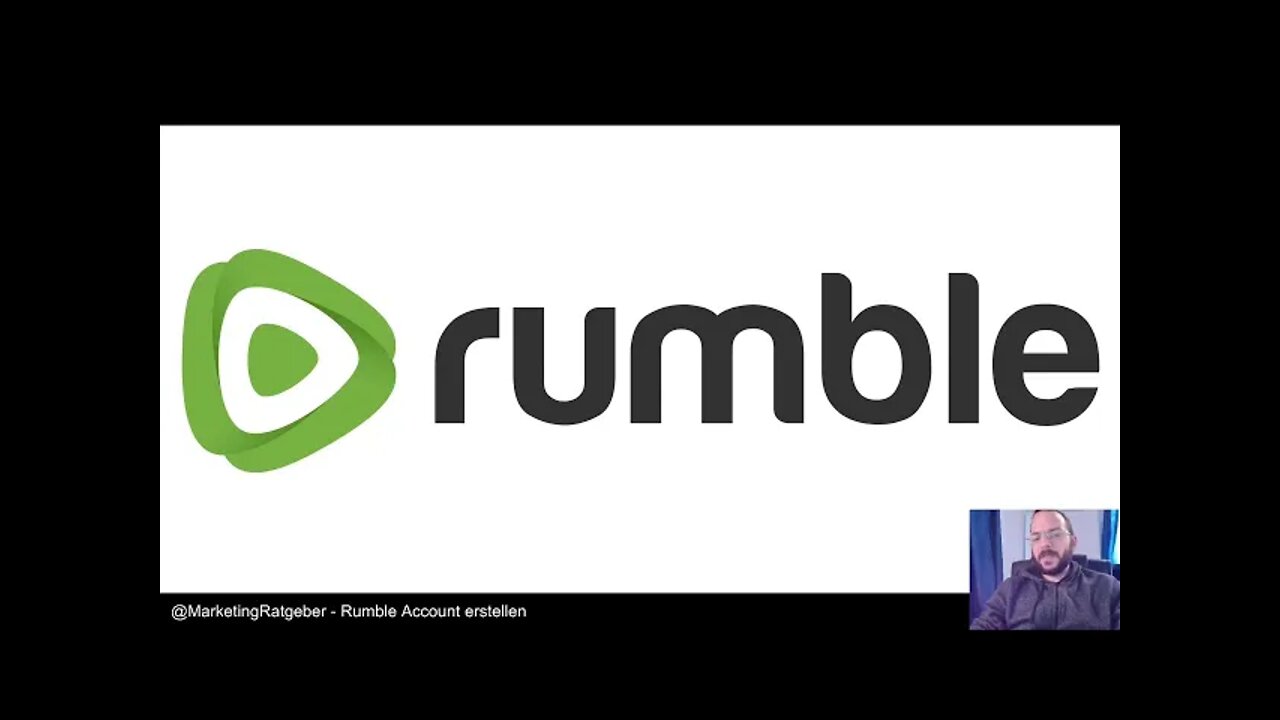 Wie erstelle ich einen Rumble Account? - Stand 02.2022