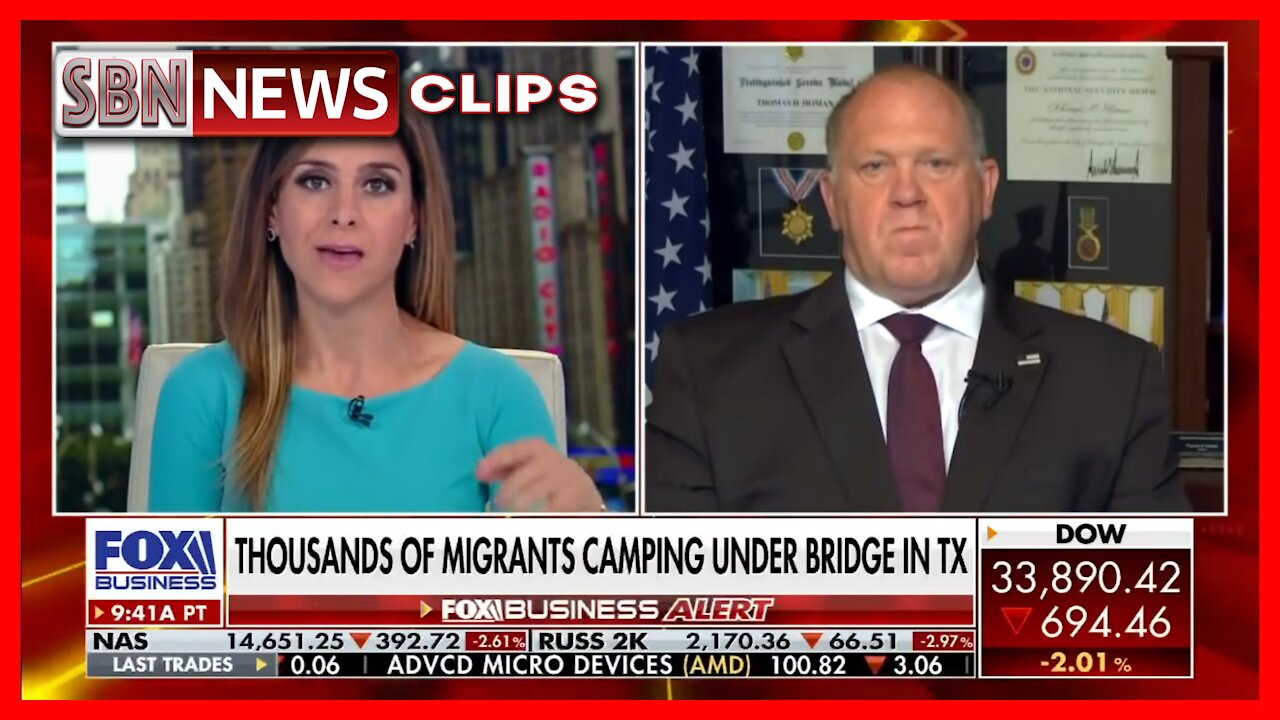 Tom Homan: Homeland 'Less Secure' Under DHS Secretary Mayorkas - 3898