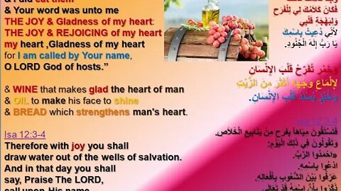 Ps Suzy Antoun-وَخَمْرٍ تُفَرِّحُ قَلْبَ الإِنْسَانِ WINE that makes glad the heart of man