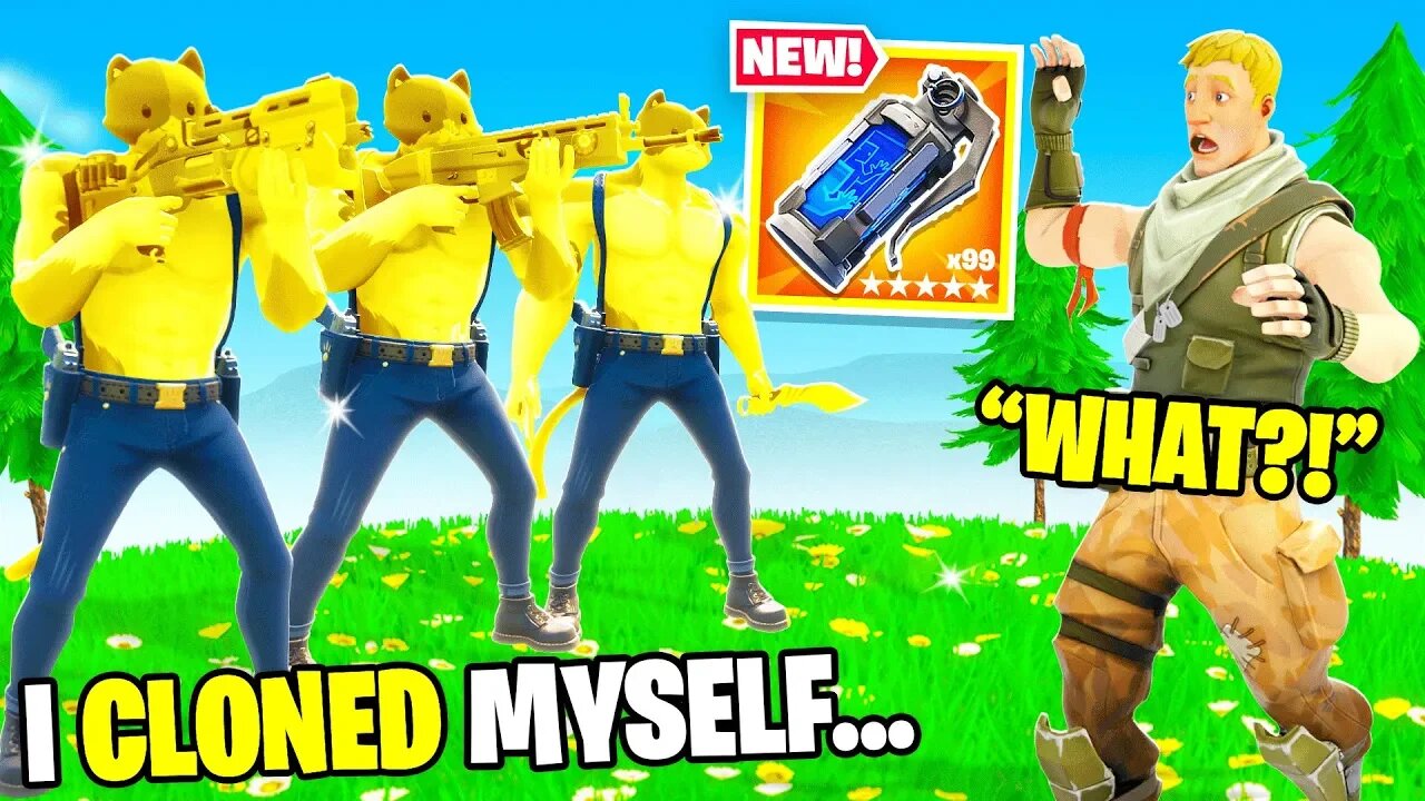 I Pretended To Be MEOWSCLES In Fortnite