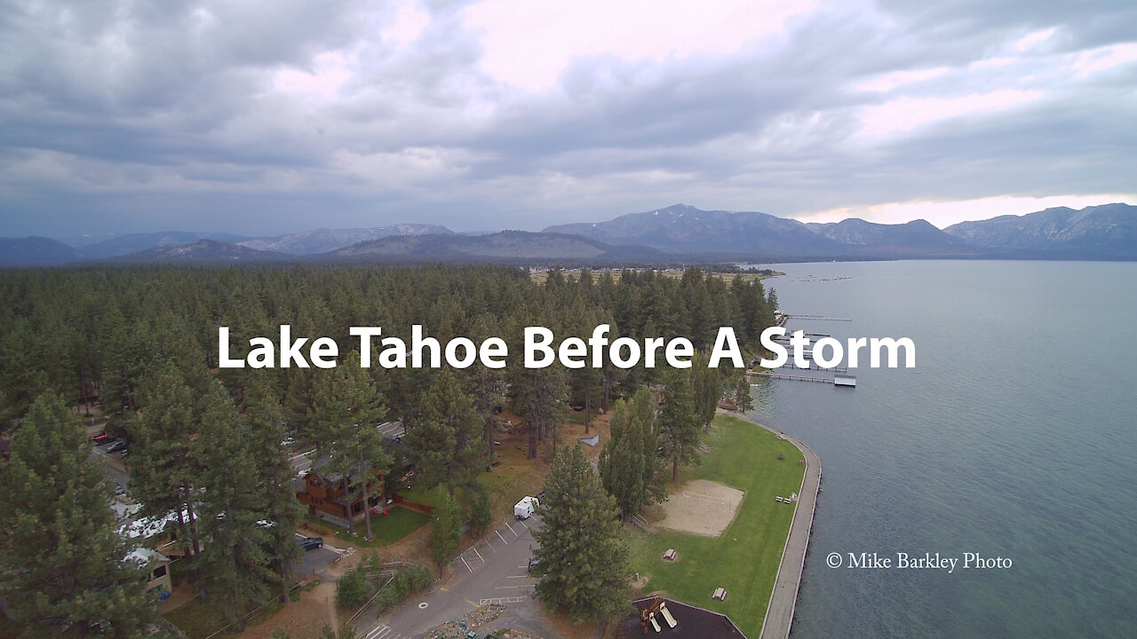 Lake Tahoe Before A Storm