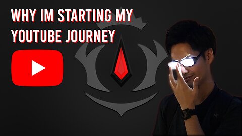 Why I'm starting my YouTube journey!!!