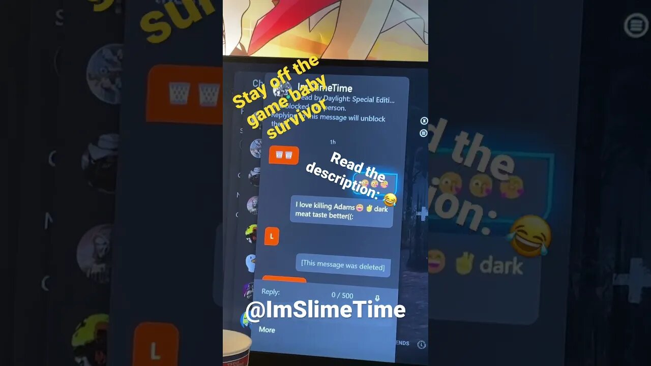 ImSlimeTime Can’t Handle True Despair x