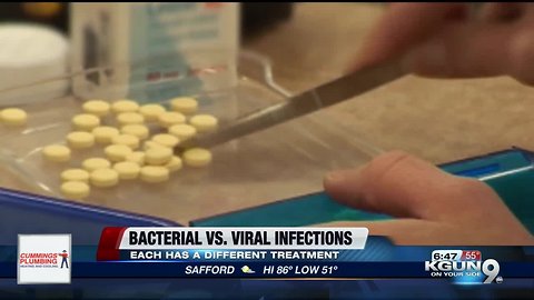 Bacterial versus viral infections