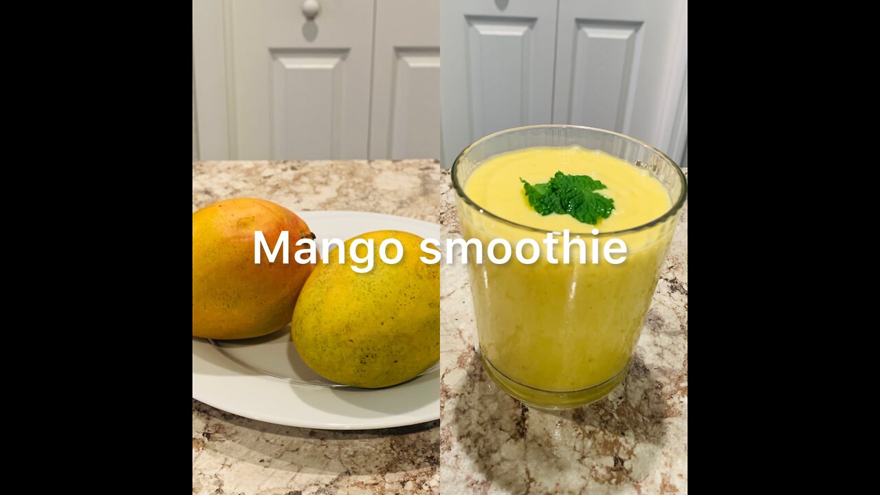 Mango Smoothie Recipe