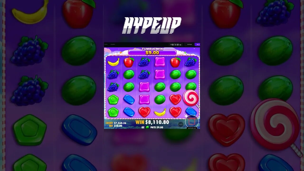 ONE SPIN ON SWEET BONANZA PAID THIS MUCH!