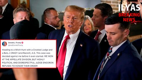 TRUMP ALLEGES UNFAIR JUDICIAL TREATMENT AMIDST LEGAL VICTORY