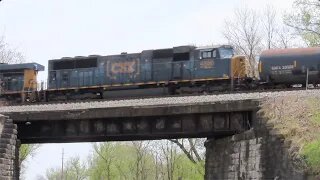 CSX L321 Local Manifest Mixed Freight Train from Lodi, Ohio April 30, 2022