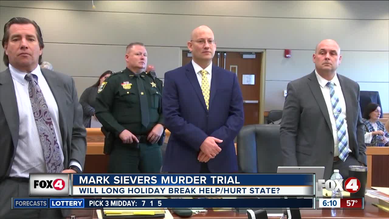 Will Thanksgiving break help or hurt prosecutors in Mark Sievers murder trial?