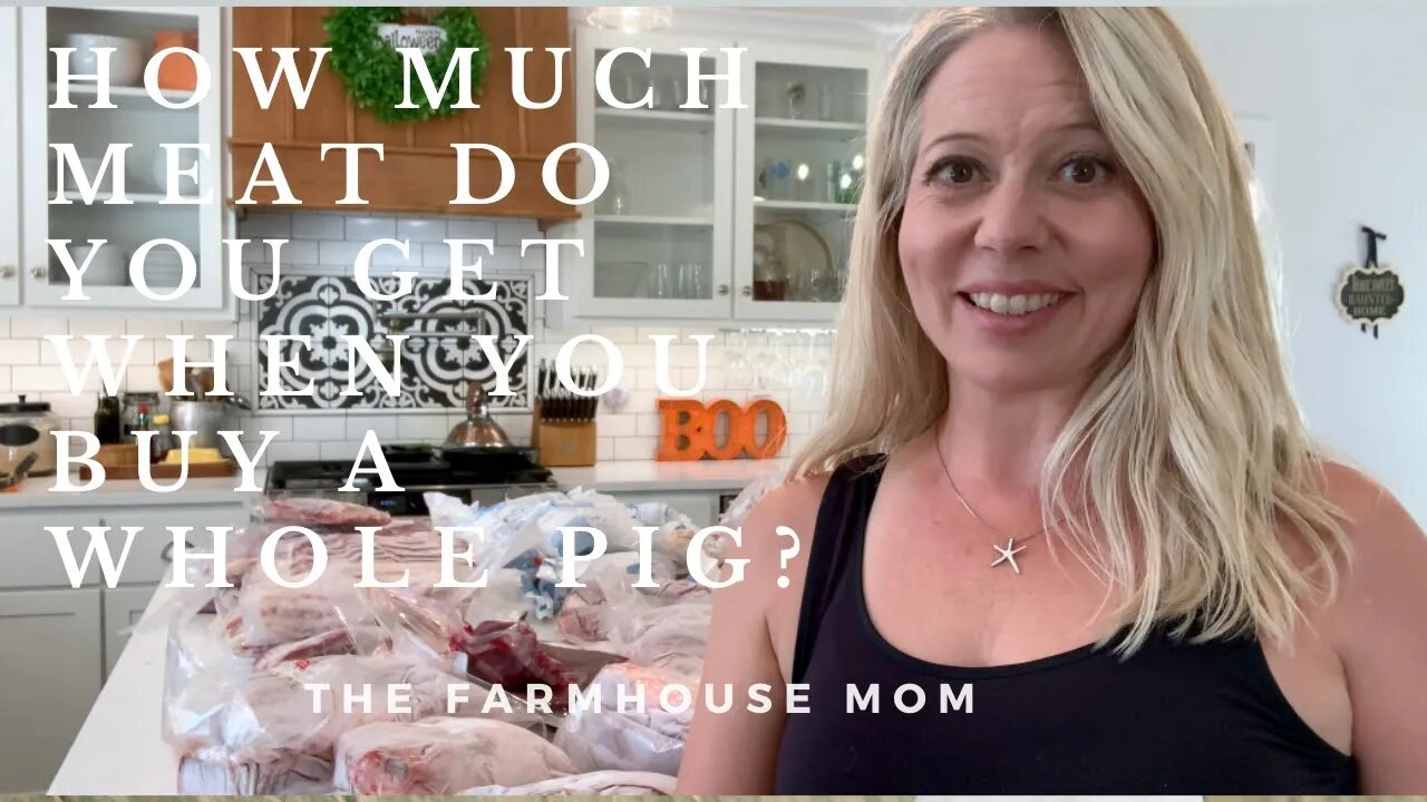 How Much Meat Do You Get When You Buy A Whole Pig?