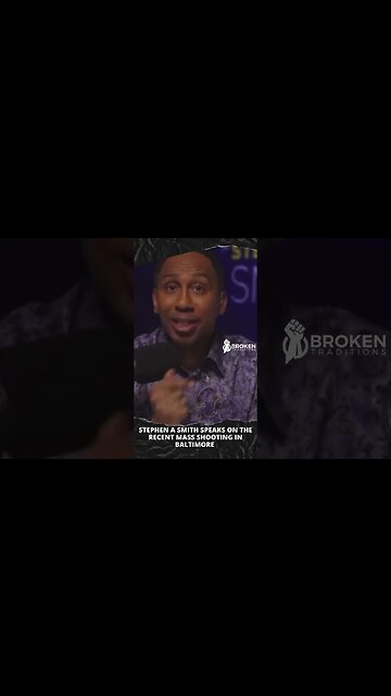 @stephenasmith speaks on the recent MASS SHOOTING in BALTIMORE #shrots