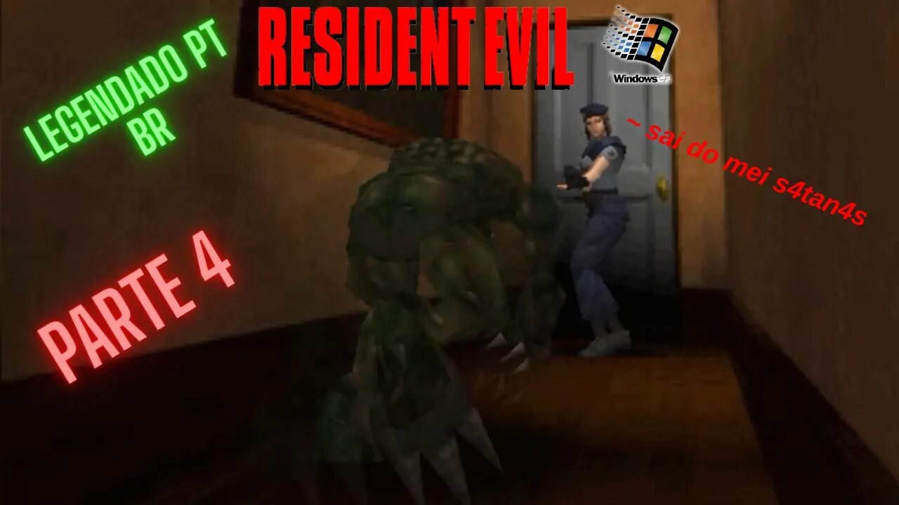 RESIDENT EVIL CLÁSSICO WINDOWS - PARTE 4 - CÃO CHUPANDO MANGÁ