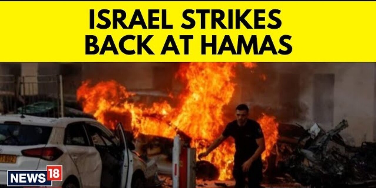 Israel Palestine Conflict News |Ilsrael Strikes Back At Hamas Israel Palestine At War