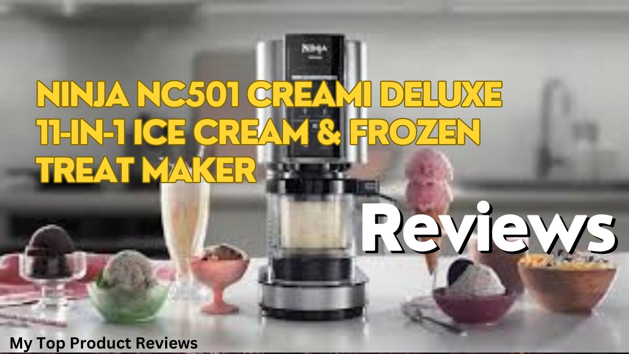 Ninja NC501 CREAMi Deluxe 11-in-1 Ice Cream Maker: Your Ultimate Frozen Treat Companion