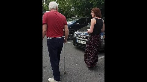 Jim walks from our clinic without the aid of his wheelchair & his stick.