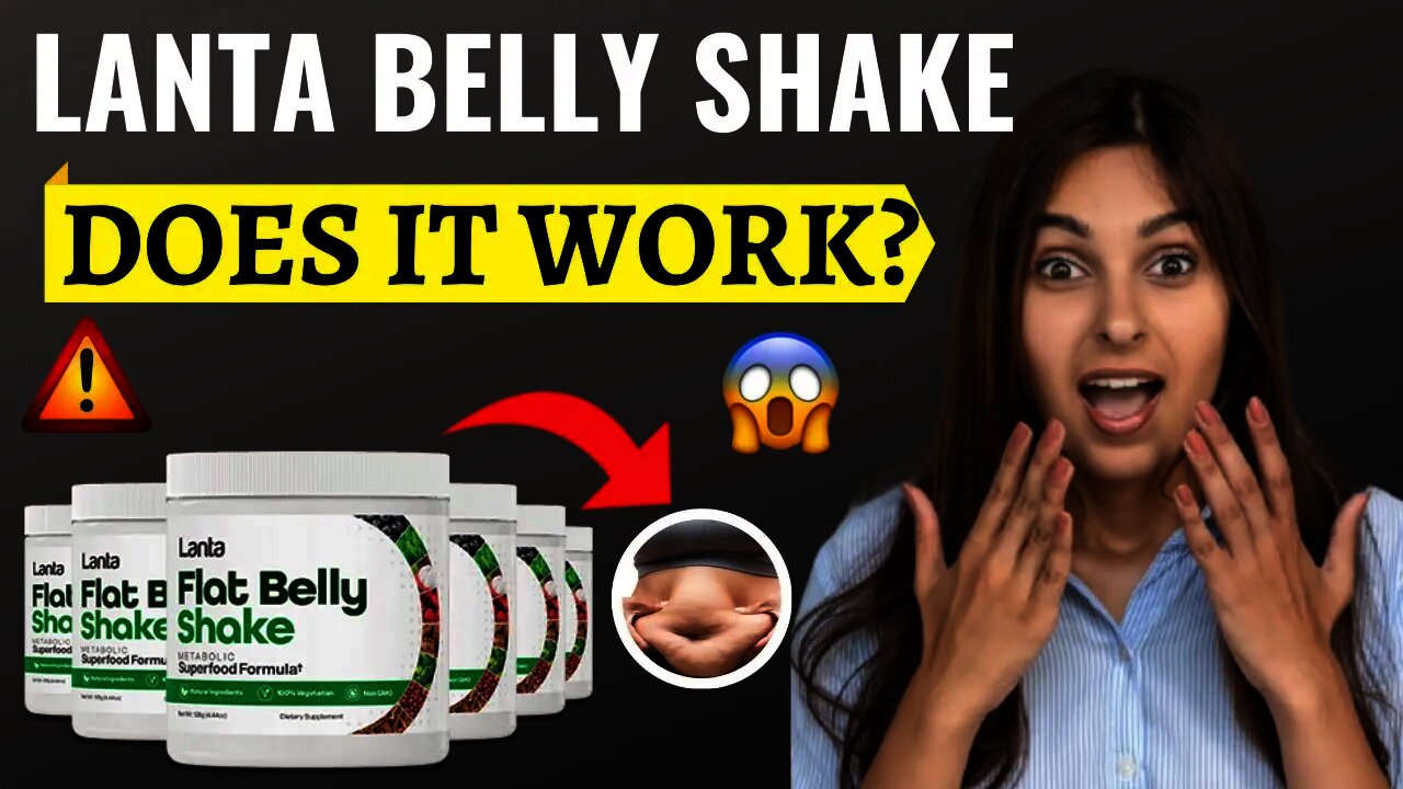 Lanta Flat Belly Shake - DOES IT WORK? (My Honest Lanta Flat Shake Review) | Lanta Belly Shake!