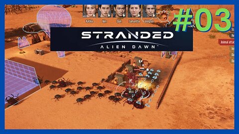 Stranded: Alien Dawn #3 | Insane Difficulty, Desert Biome, Jason Moon