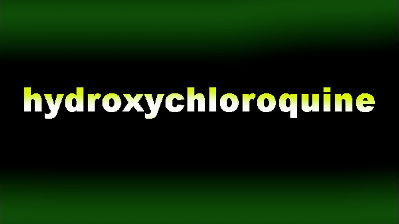 hydroxychloroquine is the cure