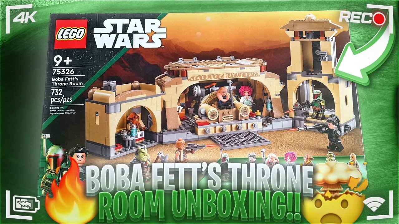 LEGO Star Wars 75326 Boba Fett's Throne Room