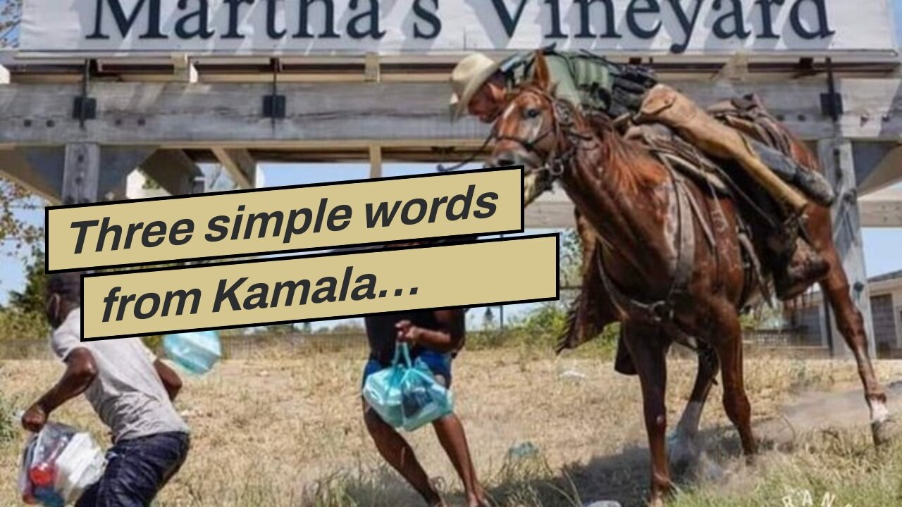 Three simple words from Kamala…