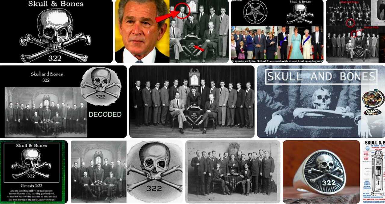 THE SKULL AND BONES SECRET SOCIETY - MEMBERS EXPOSED